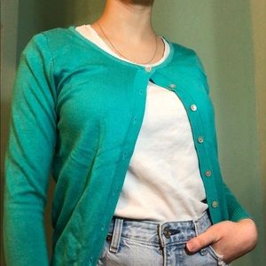Vila Milano Turquoise Cardigan